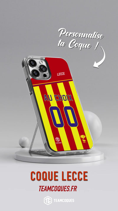 Vidéo Coque foot LECCE personnalisable - TEAMCOQUES