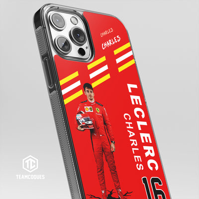 Coque joueur CHARLES LECLERC FORMULE 1 F1 - TEAMCOQUES