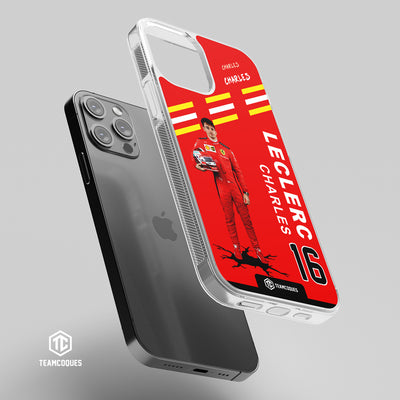 Coque joueur CHARLES LECLERC FORMULE 1 F1 - TEAMCOQUES