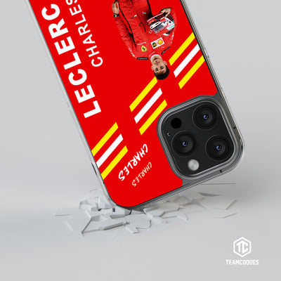 Coque joueur CHARLES LECLERC FORMULE 1 F1 - TEAMCOQUES
