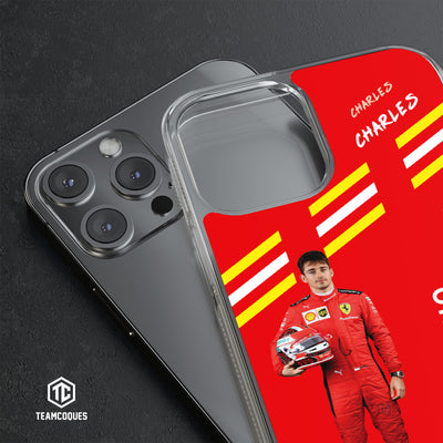 Coque joueur CHARLES LECLERC FORMULE 1 F1 - TEAMCOQUES