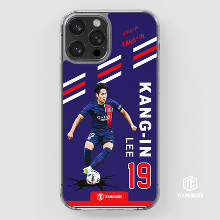 Coque joueur KANG-IN LEE PARIS PSG - TEAMCOQUES