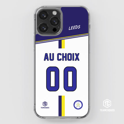 Coque foot LEEDS personnalisable - TEAMCOQUES