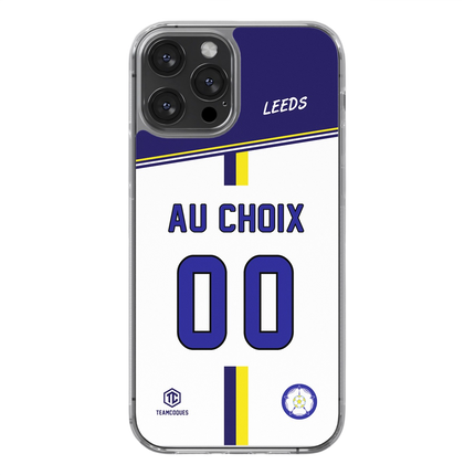 Coque foot LEEDS personnalisable - TEAMCOQUES
