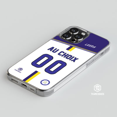 Coque foot LEEDS personnalisable - TEAMCOQUES