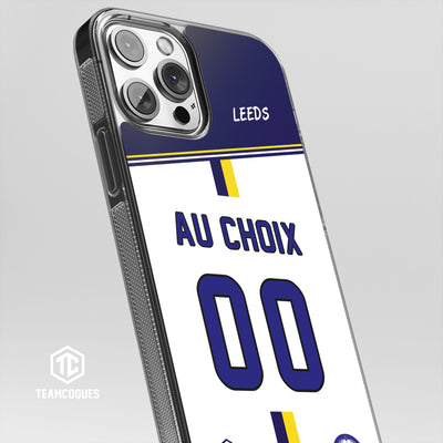 Coque foot LEEDS personnalisable - TEAMCOQUES