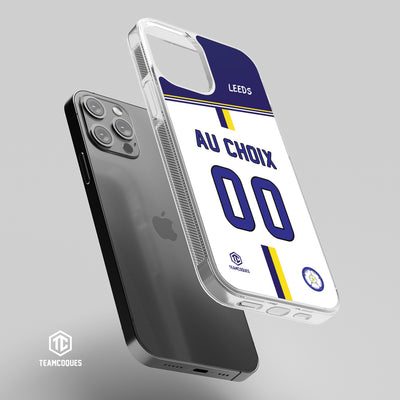 Coque foot LEEDS personnalisable - TEAMCOQUES