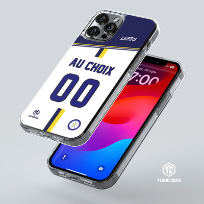 Coque foot LEEDS personnalisable - TEAMCOQUES