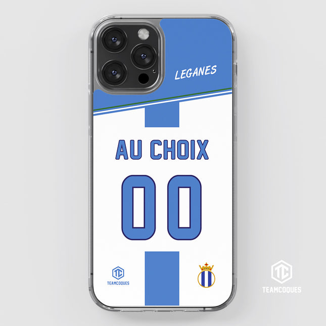Coque foot LEGANES personnalisable - TEAMCOQUES