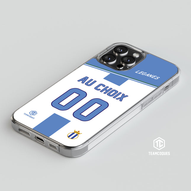Coque foot LEGANES personnalisable - TEAMCOQUES