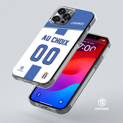 Coque foot LEGANES personnalisable - TEAMCOQUES