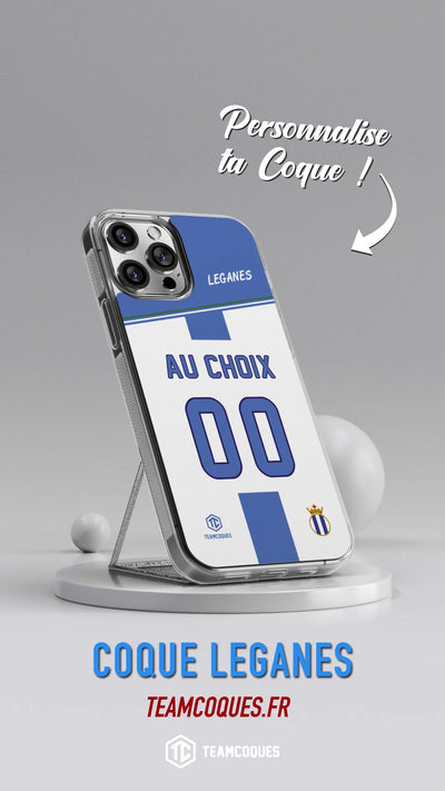 Vidéo Coque foot LEGANES personnalisable - TEAMCOQUES