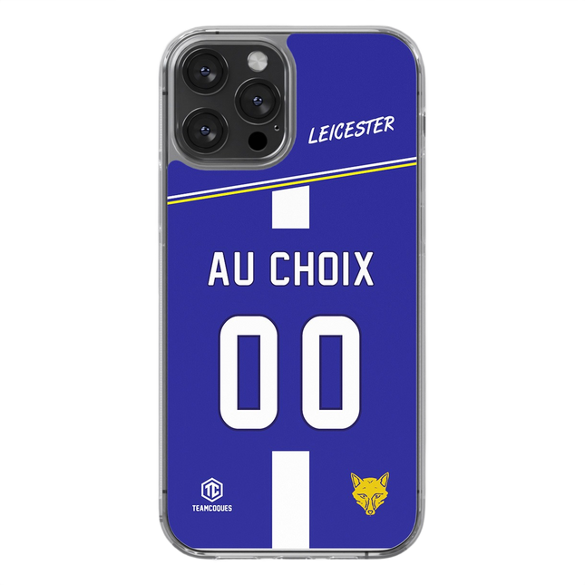 Coque foot LEICESTER personnalisable - TEAMCOQUES