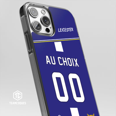 Coque foot LEICESTER personnalisable - TEAMCOQUES