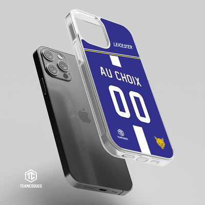 Coque foot LEICESTER personnalisable - TEAMCOQUES