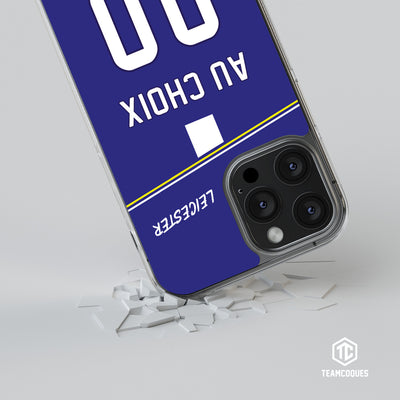 Coque foot LEICESTER personnalisable - TEAMCOQUES