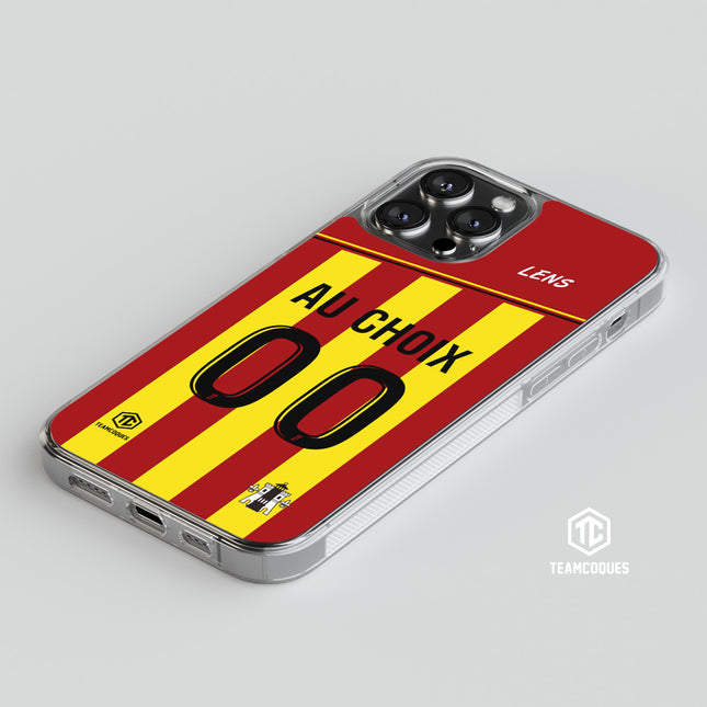 Coque foot LENS RCL personnalisable - TEAMCOQUES