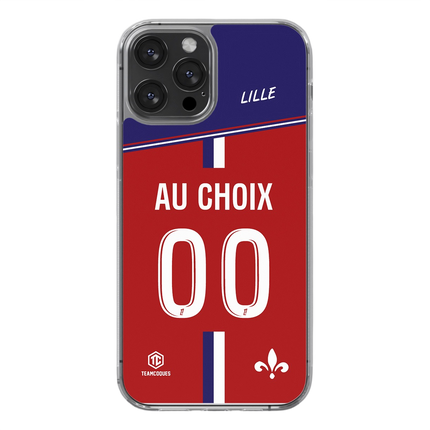Coque foot LILLE LOSC personnalisable - TEAMCOQUES
