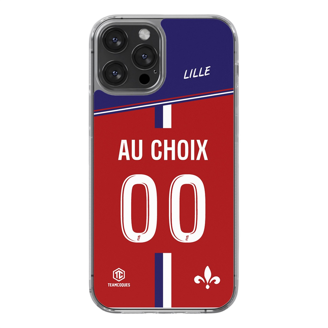 Coque foot LILLE LOSC personnalisable - TEAMCOQUES