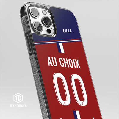 Coque foot LILLE LOSC personnalisable - TEAMCOQUES