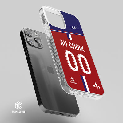Coque foot LILLE LOSC personnalisable - TEAMCOQUES