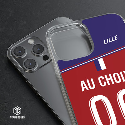 Coque foot LILLE LOSC personnalisable - TEAMCOQUES