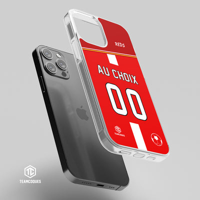 Coque foot REDS personnalisable - TEAMCOQUES