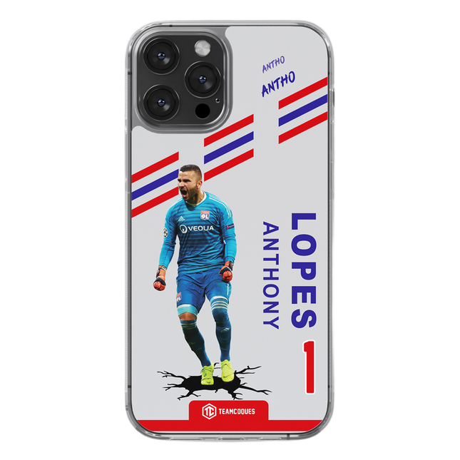 Coque joueur ANTHONY LOPES LYON OL - TEAMCOQUES
