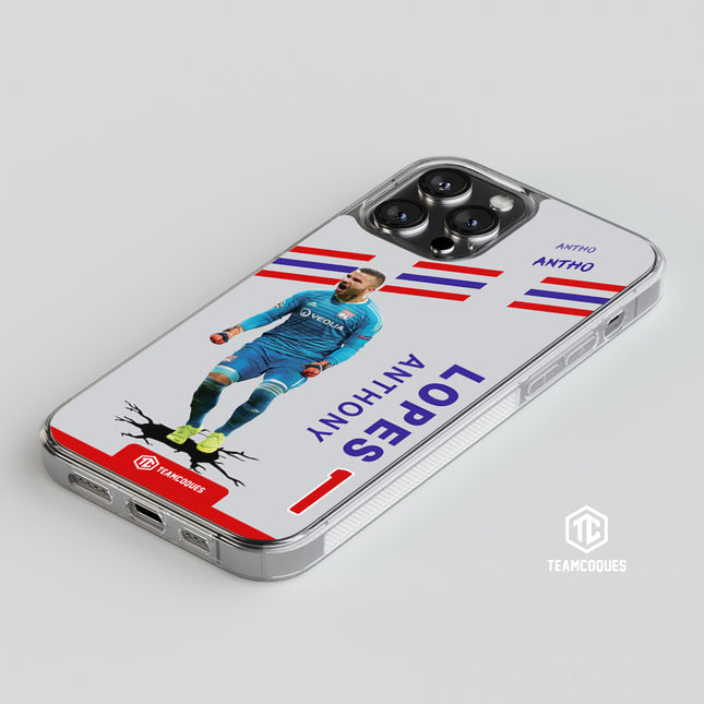 Coque joueur ANTHONY LOPES LYON OL - TEAMCOQUES