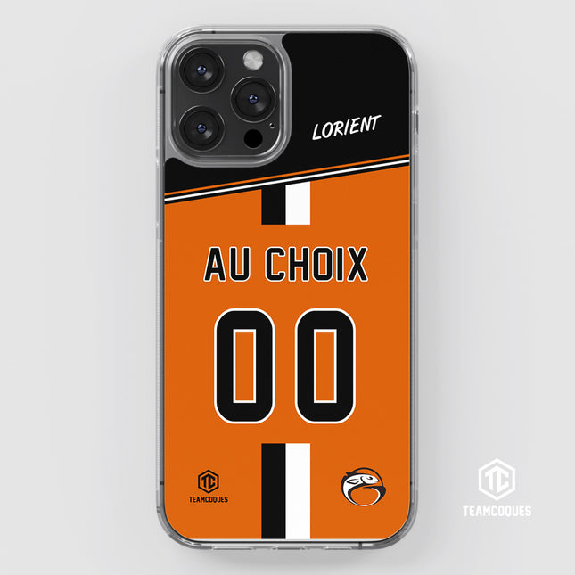 Coque foot LORIENT personnalisable - TEAMCOQUES