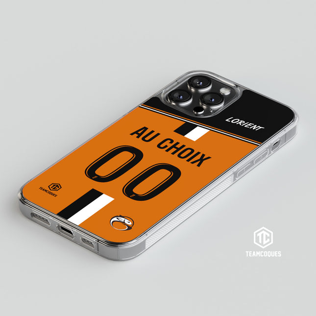 Coque foot LORIENT personnalisable - TEAMCOQUES