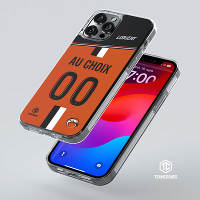 Coque foot LORIENT personnalisable - TEAMCOQUES