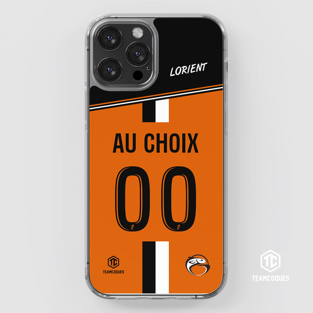 Coque foot LORIENT personnalisable - TEAMCOQUES