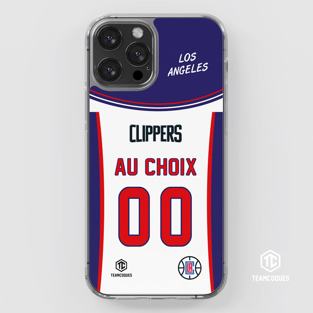 Coque basket NBA LOS ANGELES CLIPPERS personnalisable - TEAMCOQUES