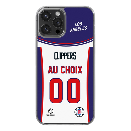 Coque basket NBA LOS ANGELES CLIPPERS personnalisable - TEAMCOQUES