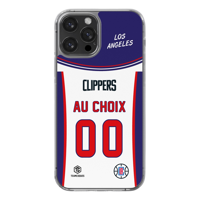 Coque basket NBA LOS ANGELES CLIPPERS personnalisable - TEAMCOQUES