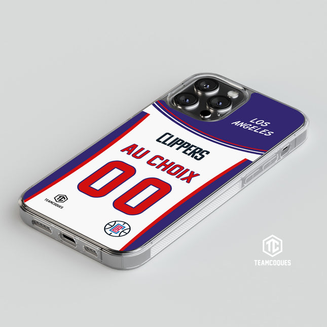 Coque basket NBA LOS ANGELES CLIPPERS personnalisable - TEAMCOQUES