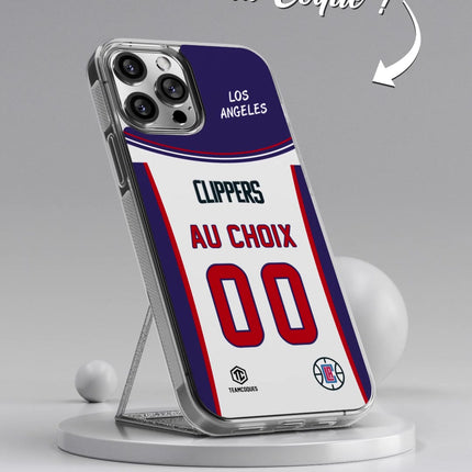 Vidéo Coque basket NBA LOS ANGELES CLIPPERS personnalisable - TEAMCOQUES