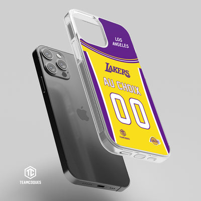 Coque basket NBA LOS ANGELES LAKERS personnalisable - TEAMCOQUES