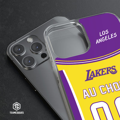 Coque basket NBA LOS ANGELES LAKERS personnalisable - TEAMCOQUES