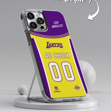 Vidéo Coque basket NBA LOS ANGELES LAKERS personnalisable - TEAMCOQUES