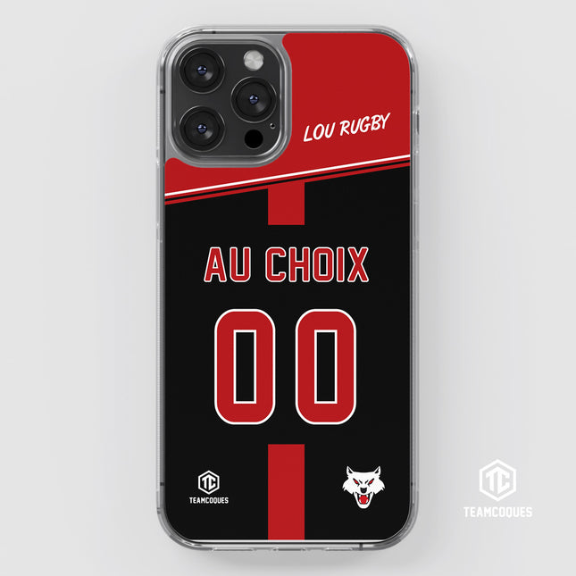 Coque rugby LYON RUGBY LOU personnalisable - TEAMCOQUES