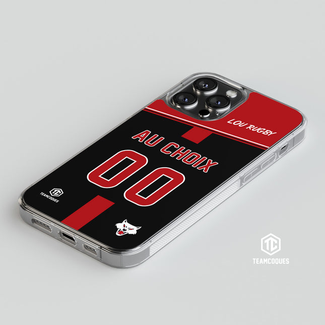 Coque rugby LYON RUGBY LOU personnalisable - TEAMCOQUES