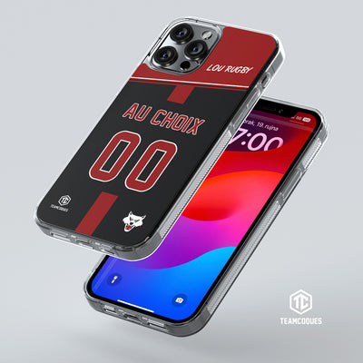 Coque rugby LYON RUGBY LOU personnalisable - TEAMCOQUES