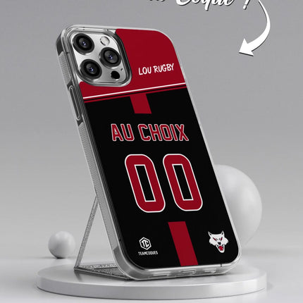 Vidéo Coque rugby LYON RUGBY LOU personnalisable - TEAMCOQUES