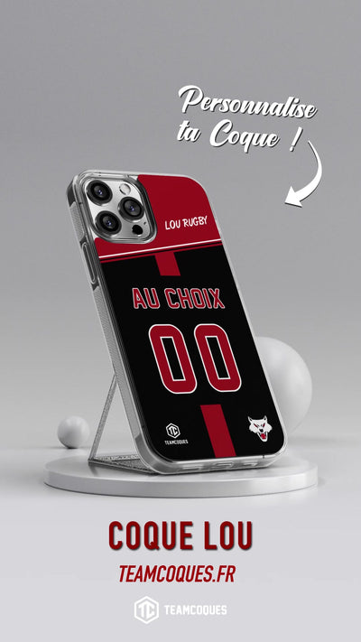 Vidéo Coque rugby LYON RUGBY LOU personnalisable - TEAMCOQUES