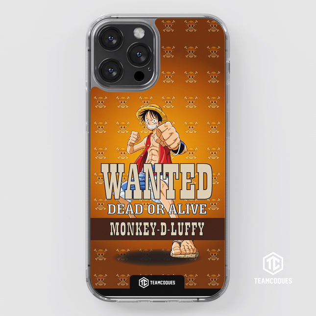 Coque design ONE PIECE - LUFFY 1 CHAPEAU DE PAILLE - TEAMCOQUES