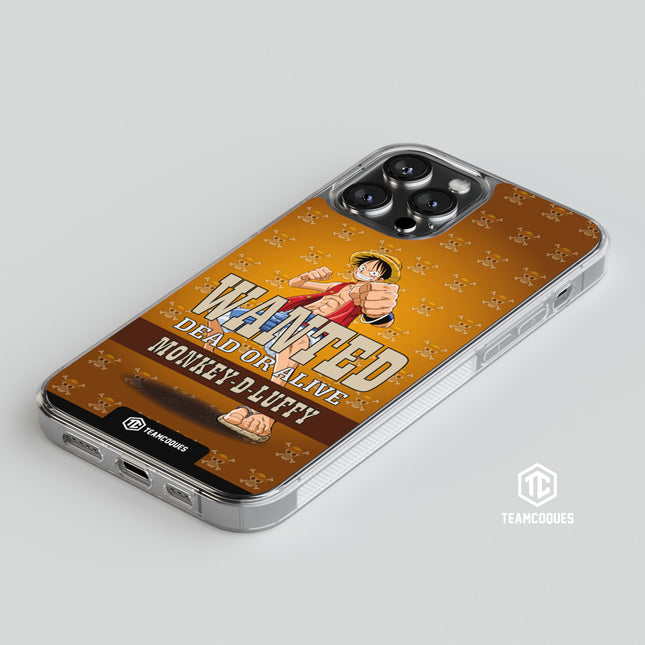 Coque design ONE PIECE - LUFFY 1 CHAPEAU DE PAILLE - TEAMCOQUES