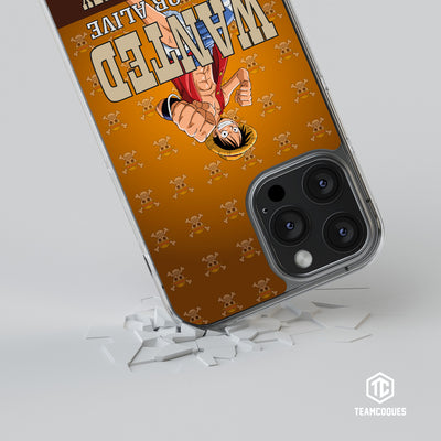 Coque design ONE PIECE - LUFFY 1 CHAPEAU DE PAILLE - TEAMCOQUES