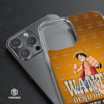 Coque design ONE PIECE - LUFFY 1 CHAPEAU DE PAILLE - TEAMCOQUES